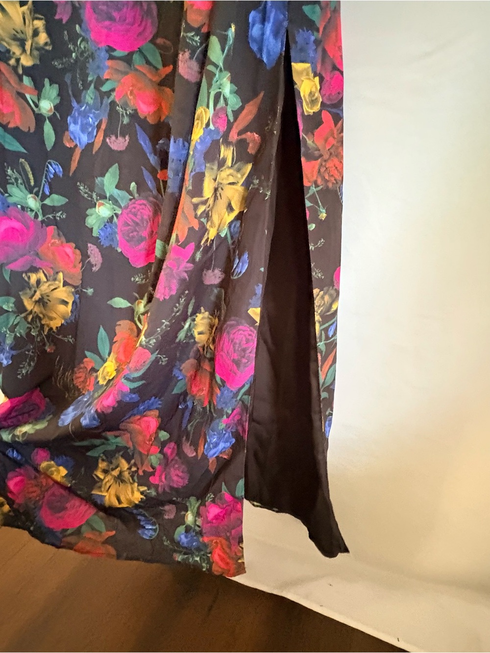 Anthropologie Hutch Floral Pleated Maxi Dress Size 16W New - Picture 6 of 10
